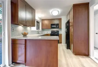 New Engineered Hardwood Flooring throughout.