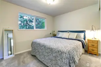 Upper Floor Primary bedroom (1 of 3 bedrms upstairs).