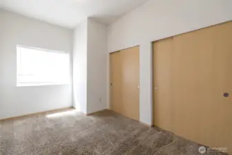 Another spacious bedroom with double closet -could easily become your home office or flex space.