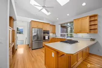 Open concept kitchen & great room