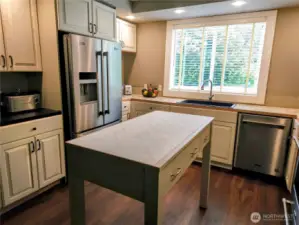 Another view of the kitchen