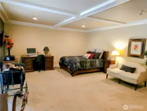 Large main level bedroom