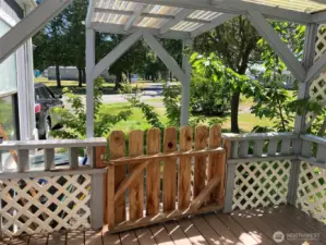 Front deck
