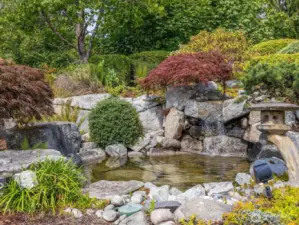 Stunning Custom Cascading Water Feature