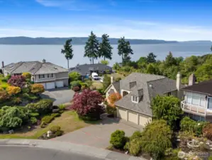 Drone View of the Home and property