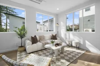 Photos are of model home 1804B. Layout may vary.