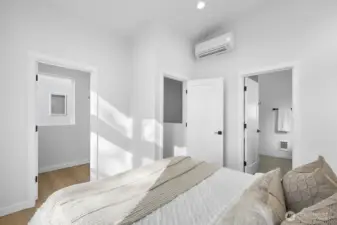 Photos are of model home 1804B. Layout may vary.