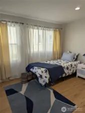 Second new bedroom on entry level