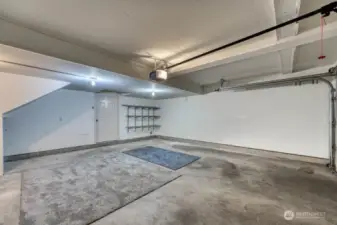 Enter the Townhouse direct from the double car garage!