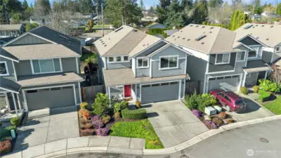 Welcome home! Year round comfort with a/c, fresh paint, new carpet and more!