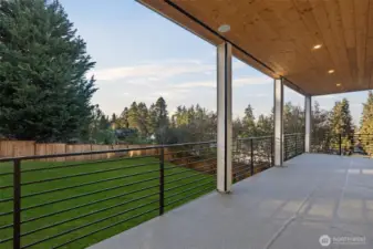 Back deck main level