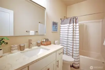 Staged Main Bathroom
