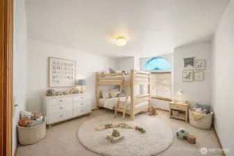 Bedroom #3 virtually staged.