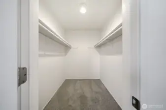 Owner's Suite Bedroom - Walk-in Closet