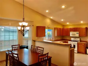 Dining & Kitchen view