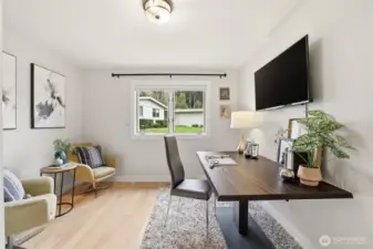 Flexible room ideal for home office, guest space, or additional bedroom