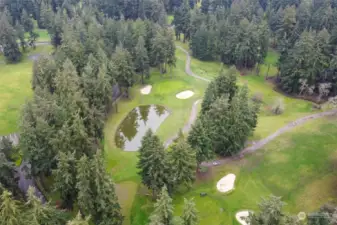 Spanaway Lake Golf Course nearby!