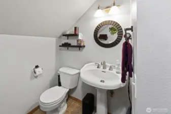 Upstairs 1.5 bath