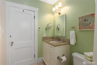 Updated main bathroom