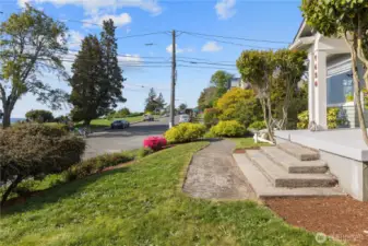 views from front yard