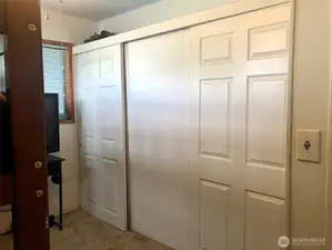 Closet in Bedroom