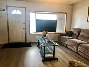 Living Room with Bay Window