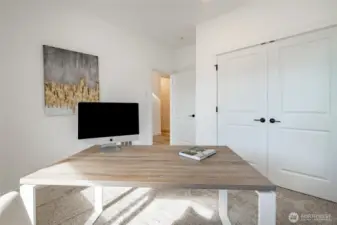 Photos shown are of a similar floor plan previously built in a different neighborhood (The Ridge in Blaine). Finishes and features may vary. Some items pictured reflect buyer-selected upgrades which are not included in the base price and may be added at an additional cost.