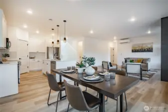 Photos shown are of a similar floor plan previously built in a different neighborhood (The Ridge in Blaine). Finishes and features may vary. Some items pictured reflect buyer-selected upgrades which are not included in the base price and may be added at an additional cost.