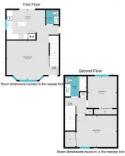 Floor Plan - Left Unit