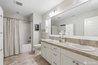 Upper Guest Bath (These photos do not show an additional 1/2 bath on main)