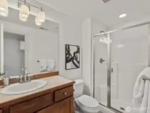 Downstairs full bathroom (bathroom #1)