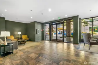 Metropole Bldg. Secured Lobby