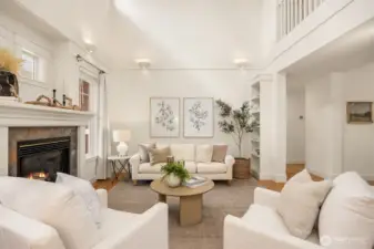 There is so much wall space for your art!