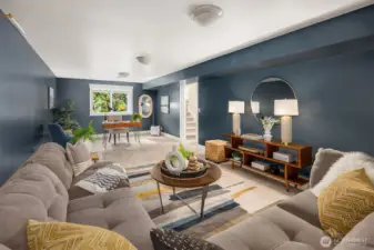 So many options! Office, family room or guest suite with its own 3/4 bathroom.