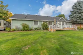 Spacious Backyard