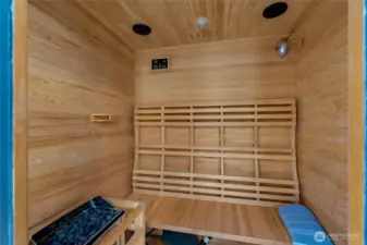 Sauna included!