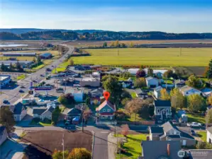 Incredible location, just steps from shops, restaurants, & all downtown Stanwood has to offer.