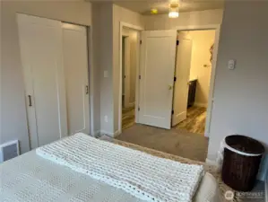 Primary showing entrance and ensuite.