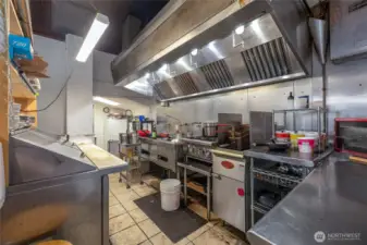 Restaurant kitchen