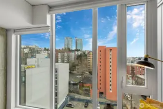 Lovely territorial views from the 11th floor