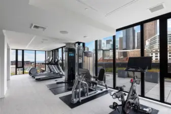 7th floor fitness room