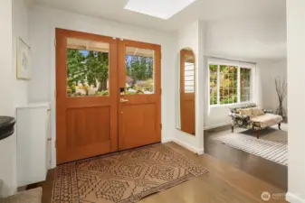 Brand new front door