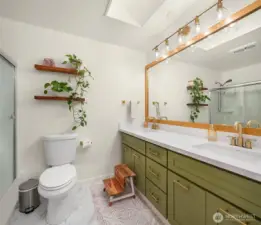 Updated bathroom