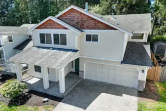 Large 2-car garage and lots of driveway parking