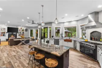main level kitchen