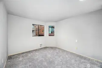 Bedroom #2  Mirrored closet door  Recessed lighting  Dedicated 20A outlet