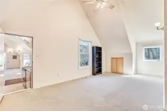 Bonus room leading to ADU