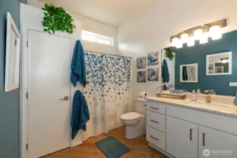 Bathroom - that closet is huge!