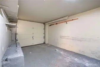 Garage interior.