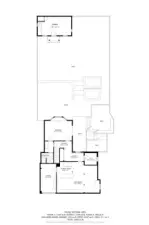 Lower Level, lot schematic, and the backyard Studio